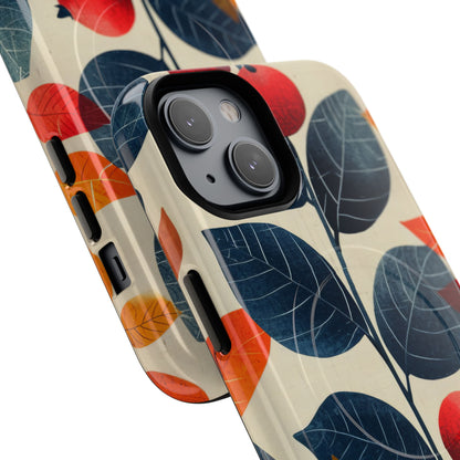 Autumn Nature Pattern - Tough + MagSafe® iPhone 14 Phone Case