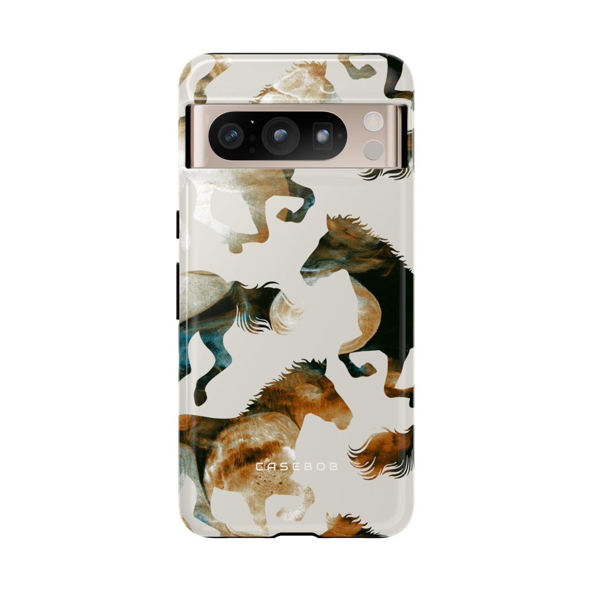 Tie Dye Horses - Protective Phone Case