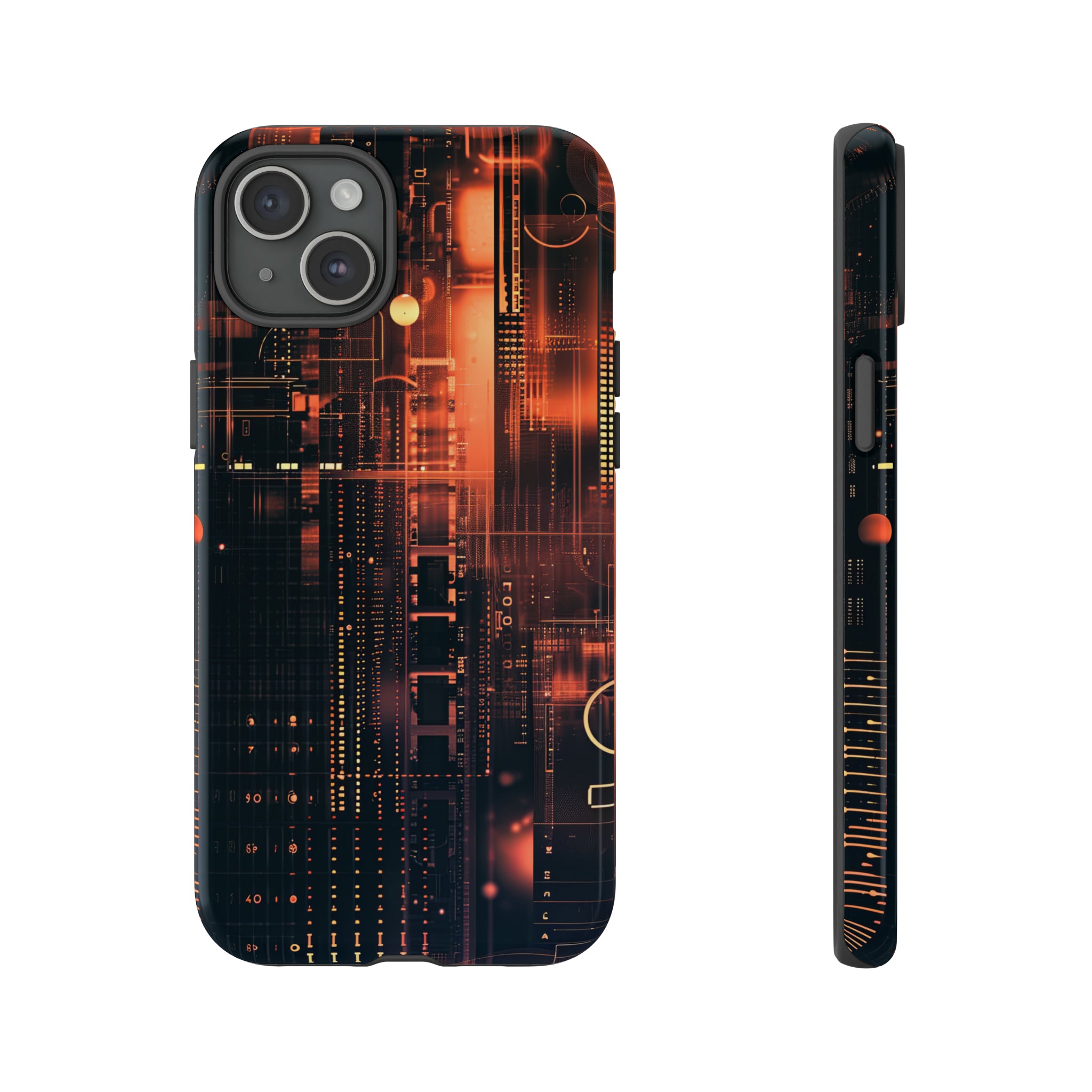 FuturTech Glare: Innovation Gradient - Protective Phone Case