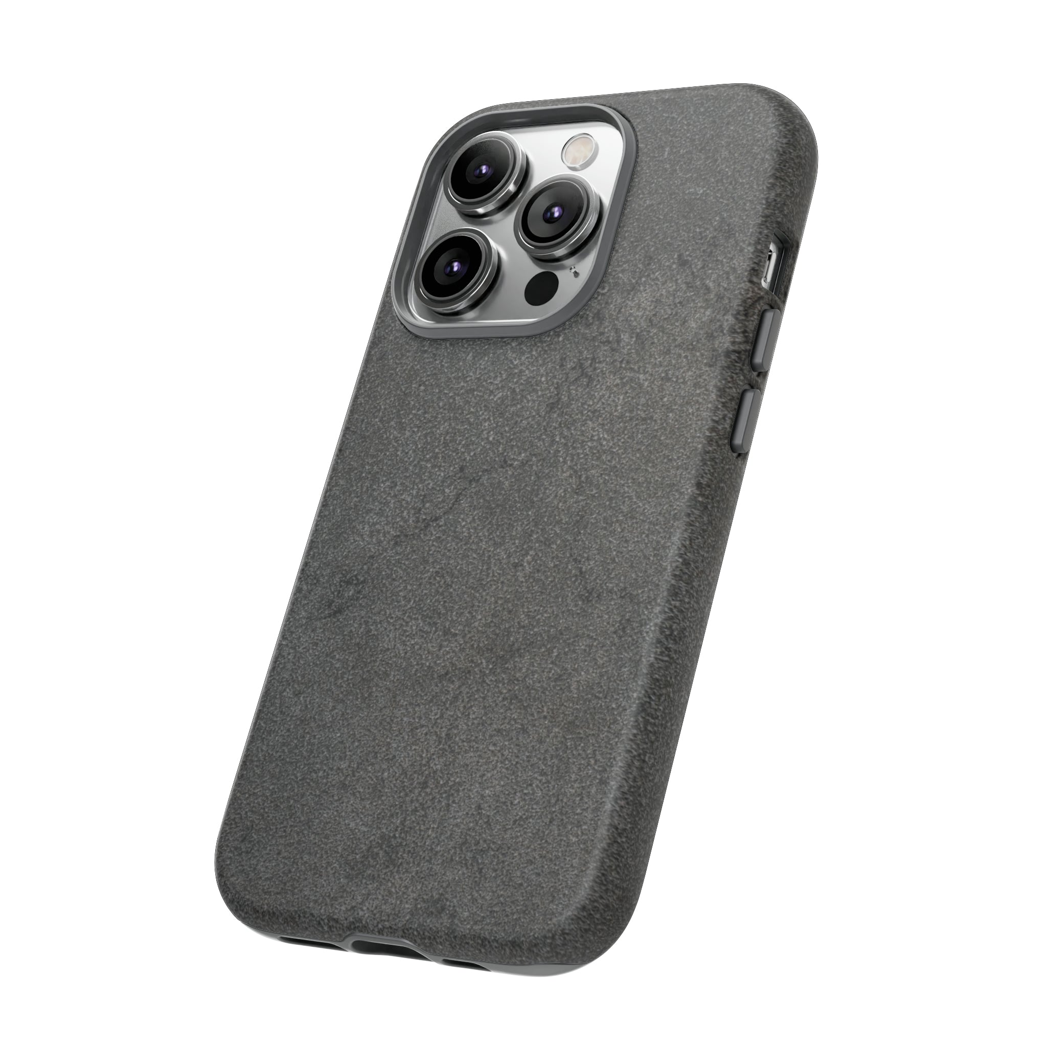 Steel Grey Granite - Protective Phone Case