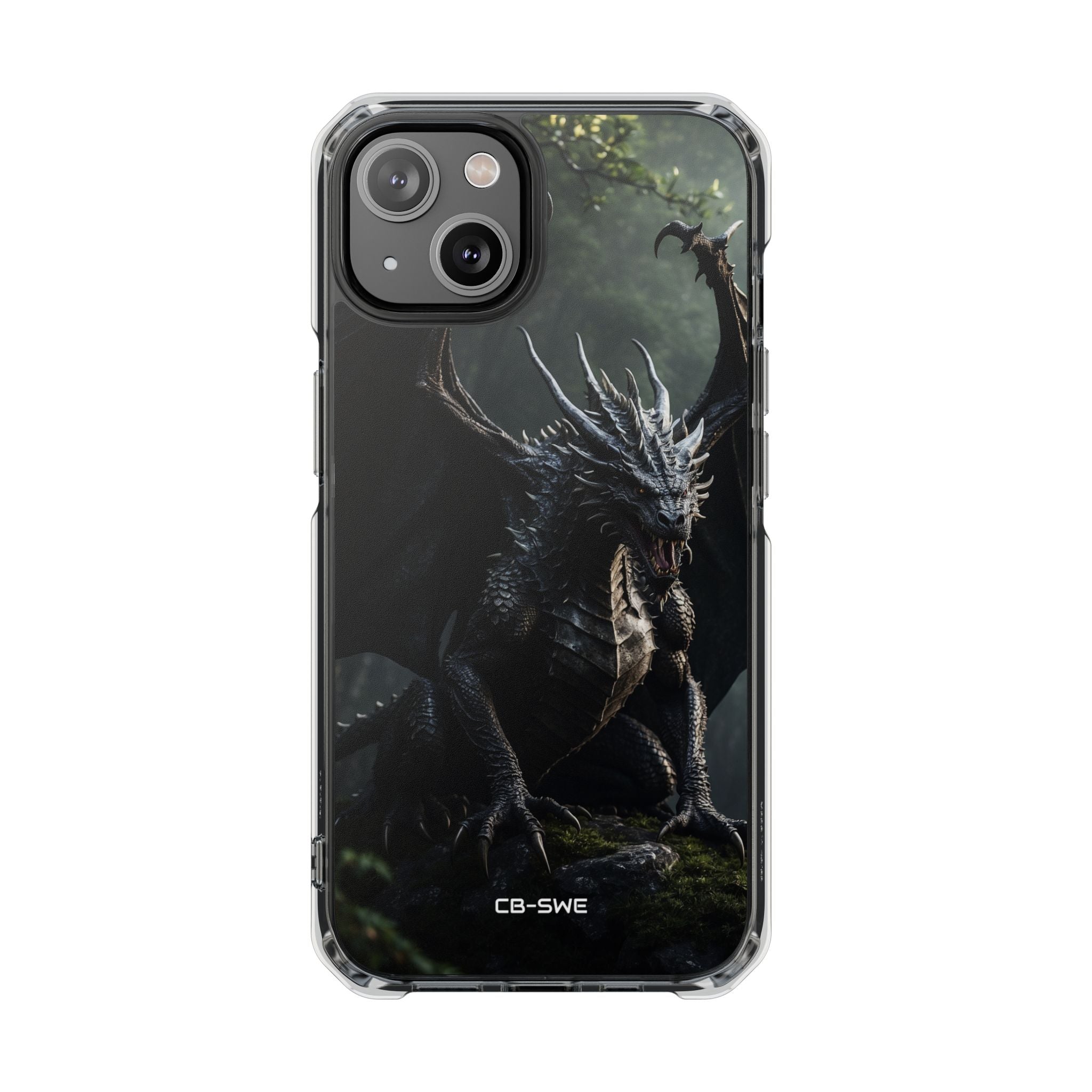 Dragon Emerges Mist iPhone Case - Impact