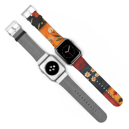 Patchwork Blooms - Watch Band