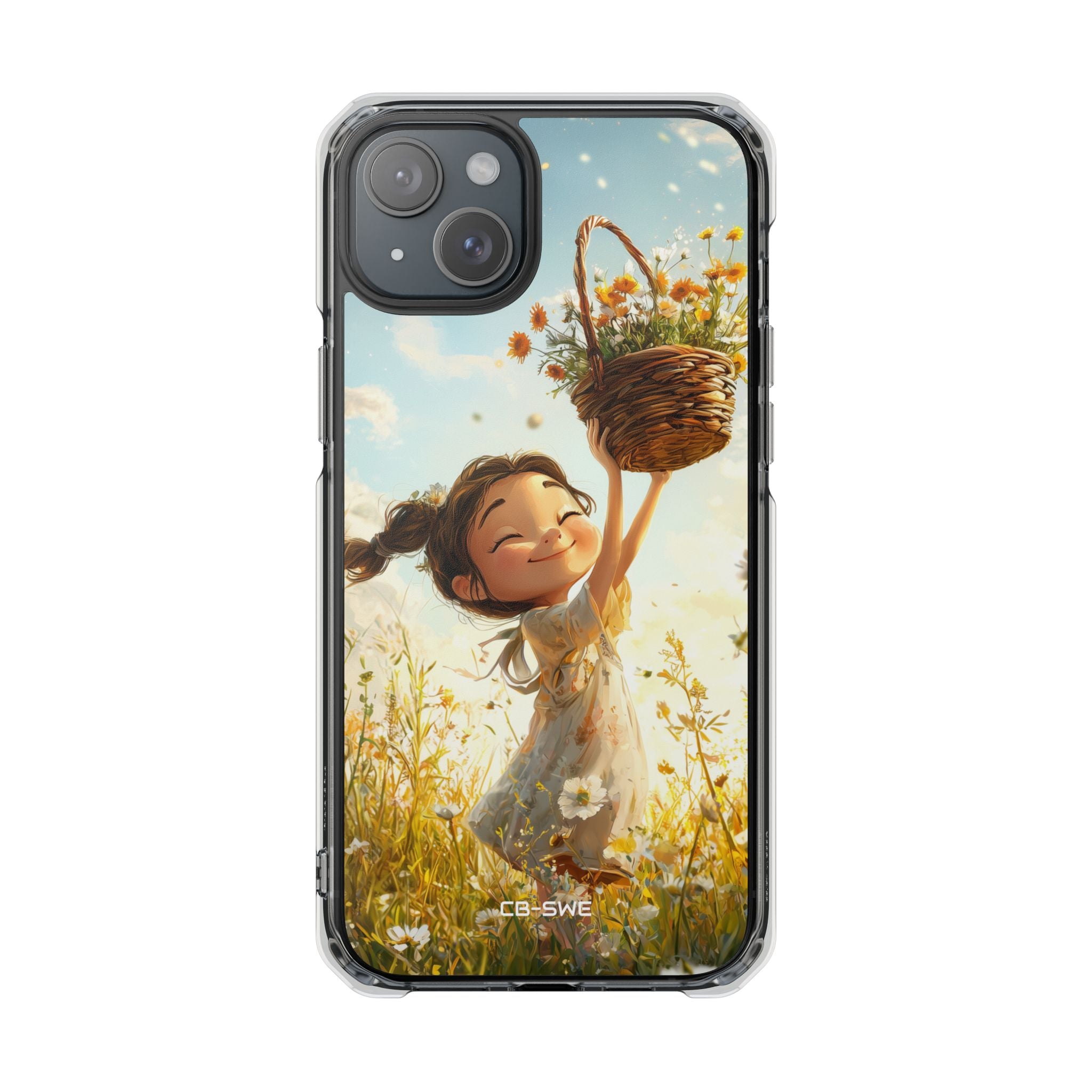Joyful Girl Leaps iPhone Case - Impact