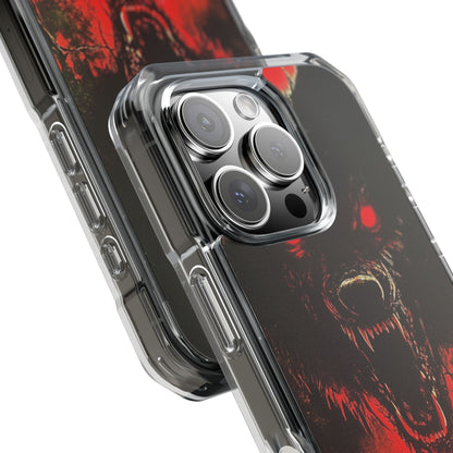Crimson Wolf iPhone 16 Pro Case - Impact
