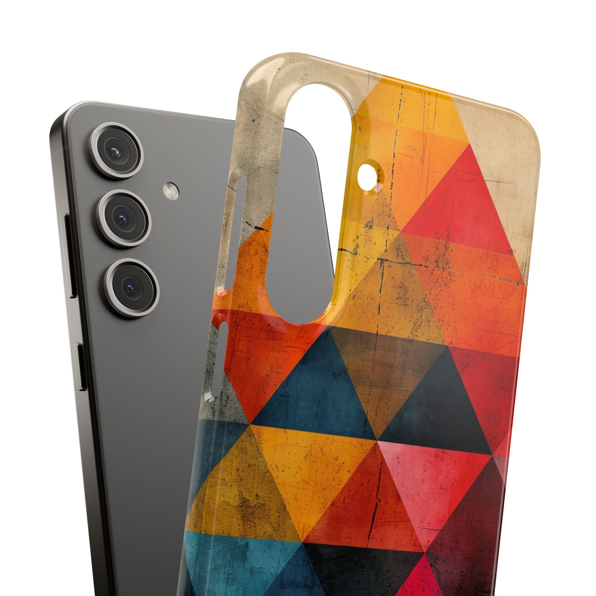 Geometric Energy - Slim Samsung S24 Phone Case