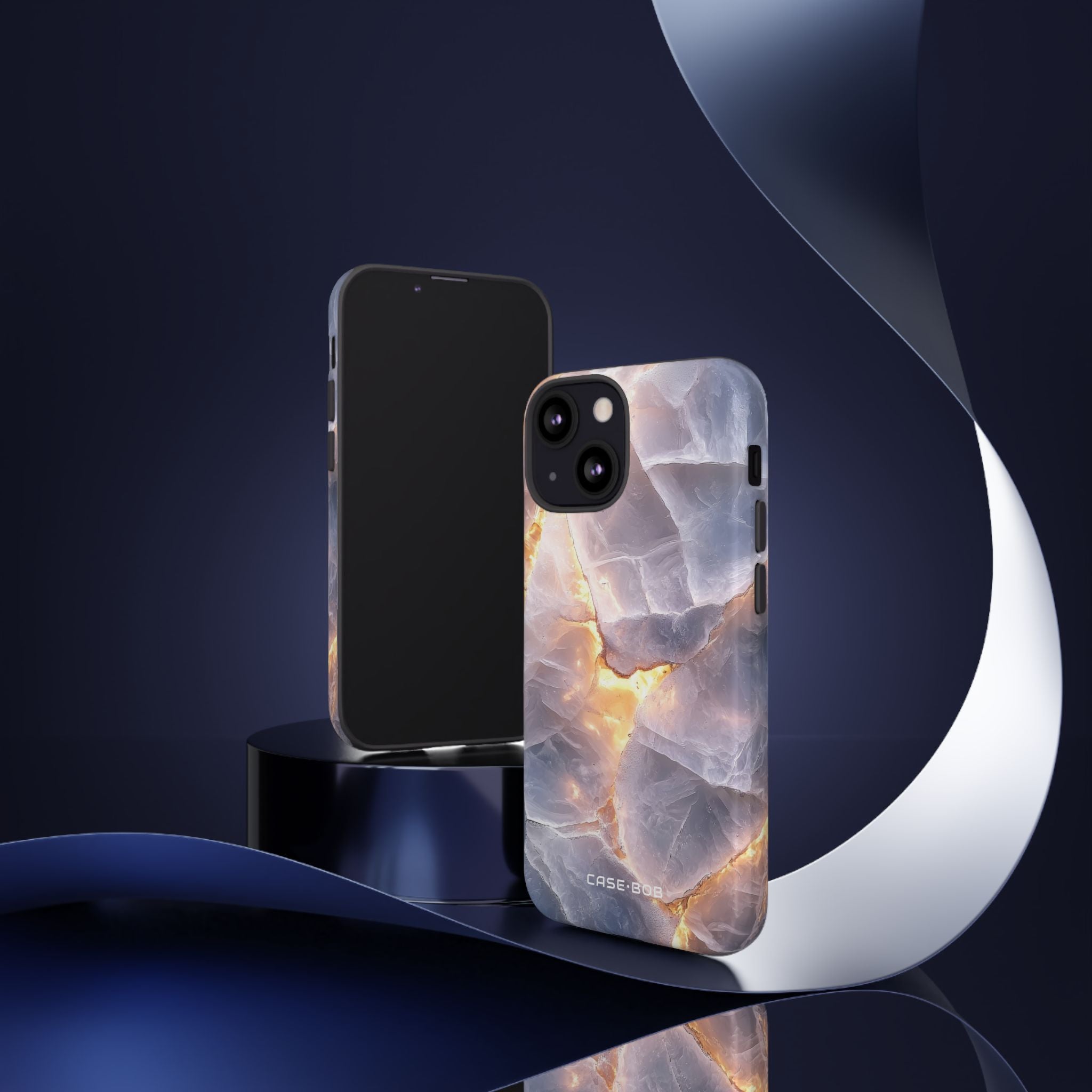 Crystal Veins iPhone 13 Mini Case - Tough