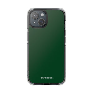 Forest Green | Phone Case for iPhone (Clear Impact Case - Magnetic)