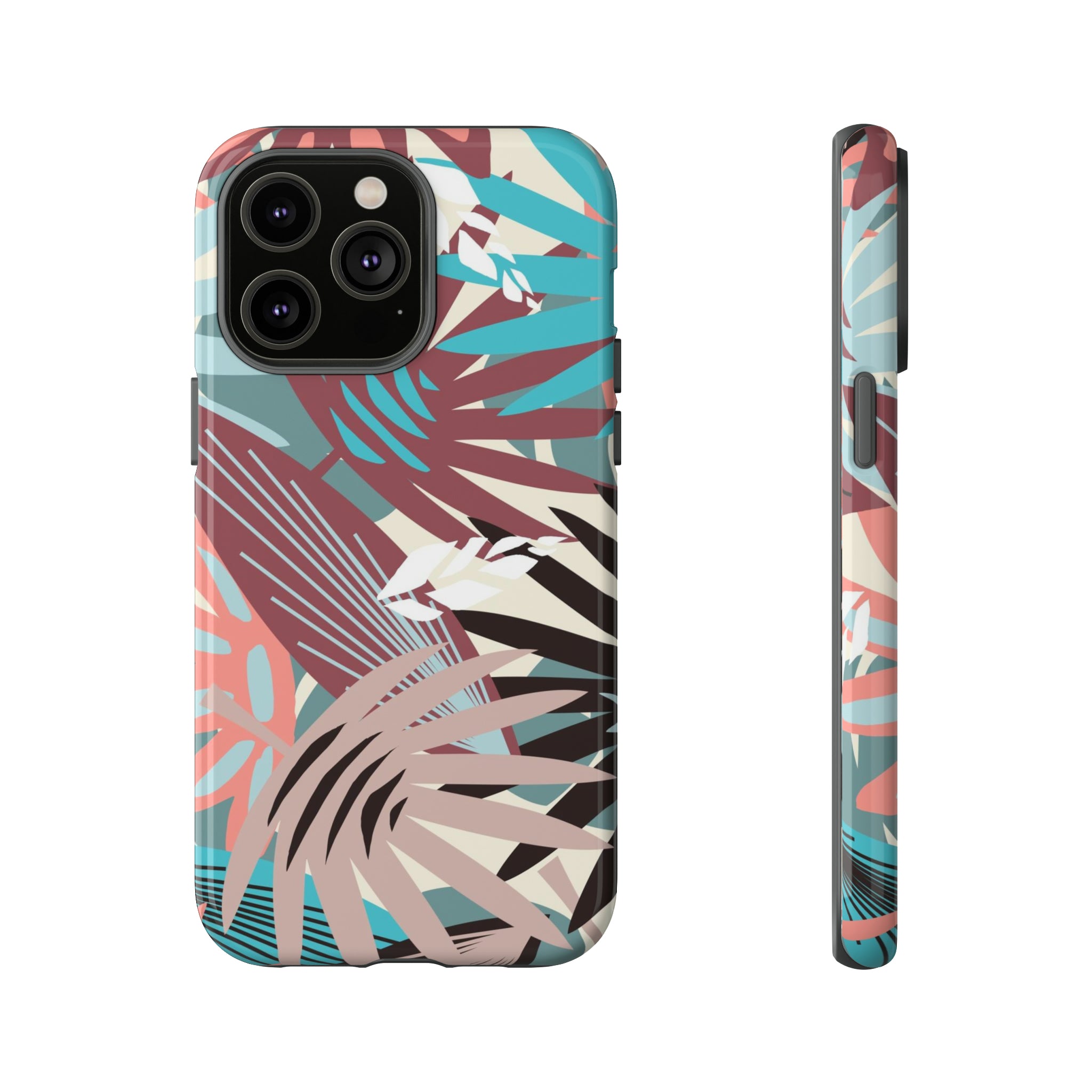 Tropical Leaf Jazz - Protective Phone Case