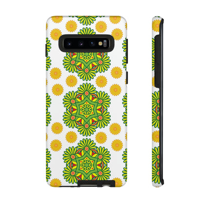 Lime Mandela - Protective Phone Case