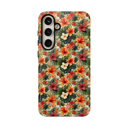 Tropical Blooms Flourish - Samsung Case