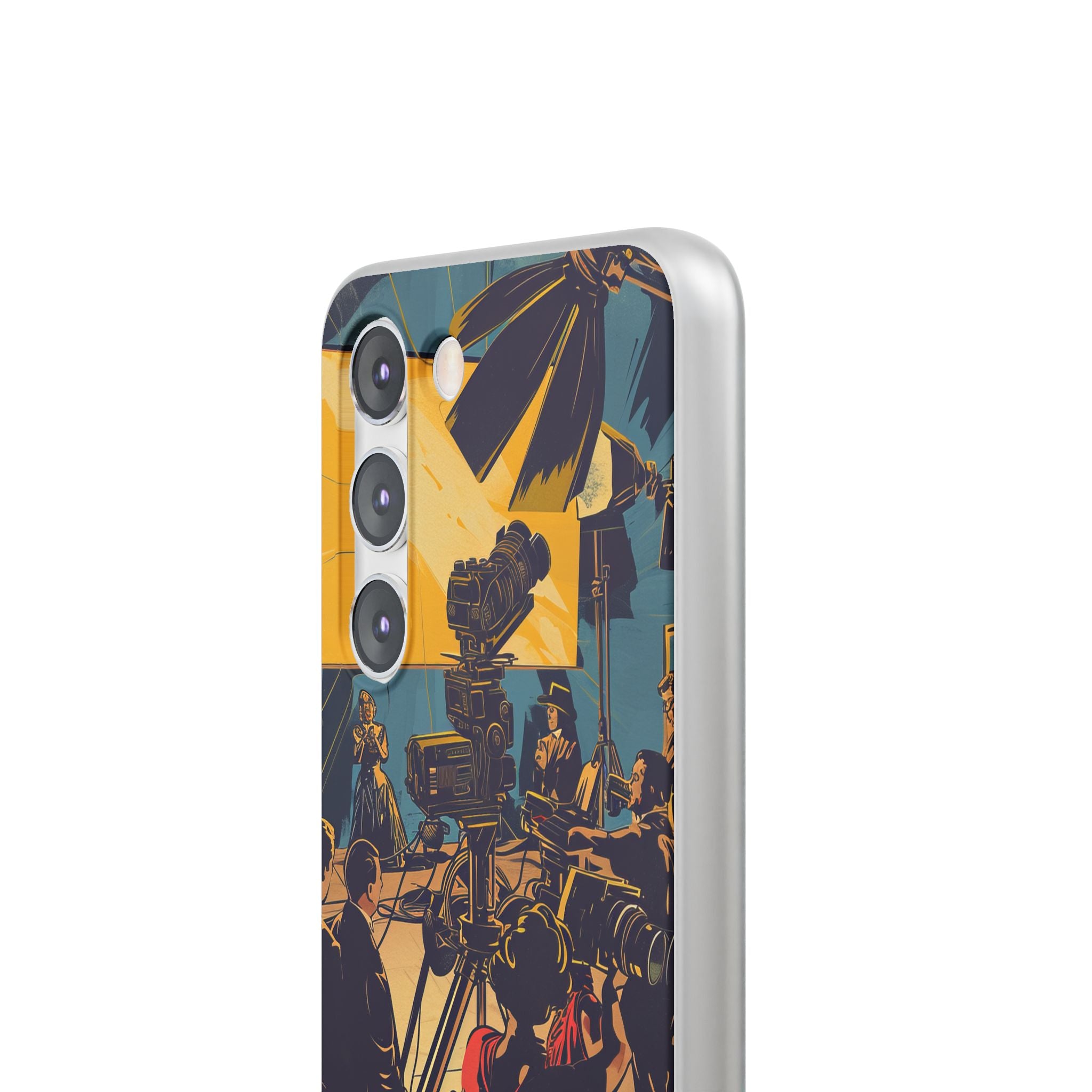 Golden Era Cinematic Spotlight Samsung S23 - Flexi Phone Case