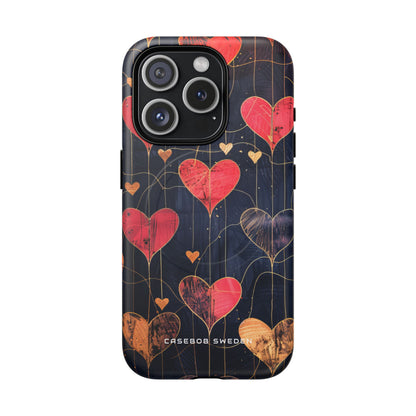 Gradient Heartflow Harmony iPhone 15 | Tough+ Phone Case