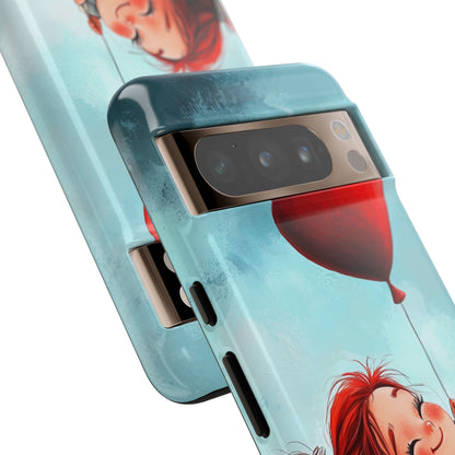 Joyful Girl Flies - Google Pixel Case