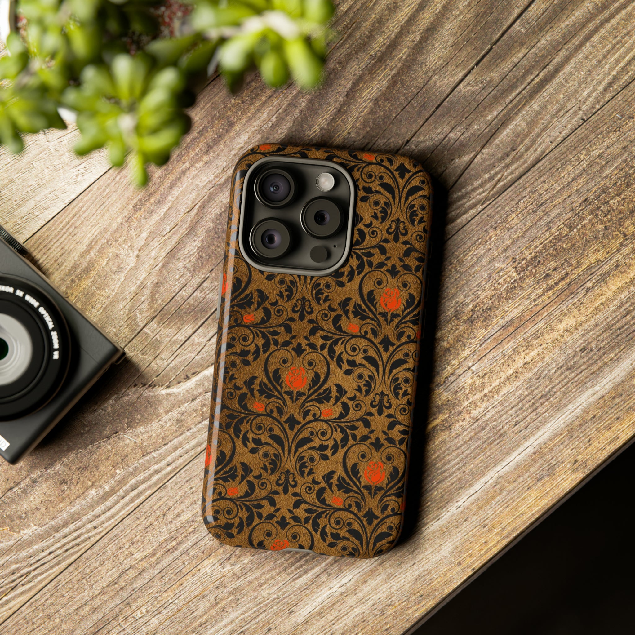 Roth Gothic Flower - Protective Phone Case