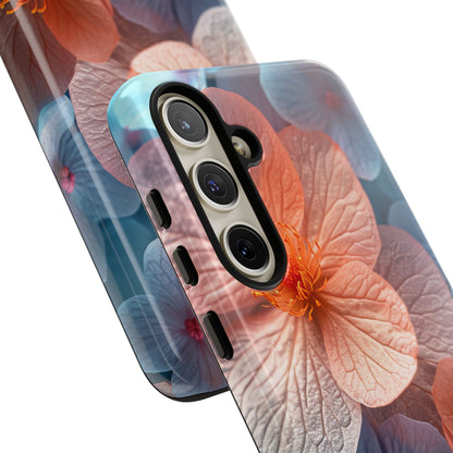 Peach Blossom Serenity - Tough Samsung S24 Phone Case