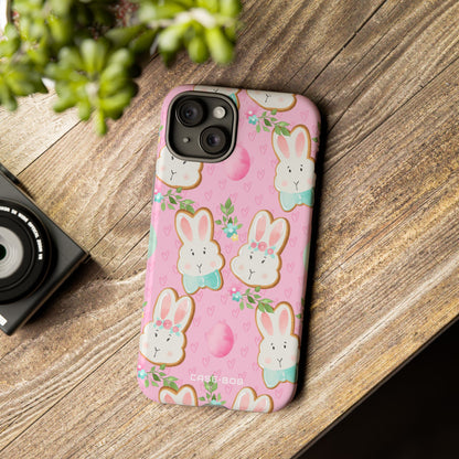 Bunny Blossom iPhone 15 Plus Case - Tough