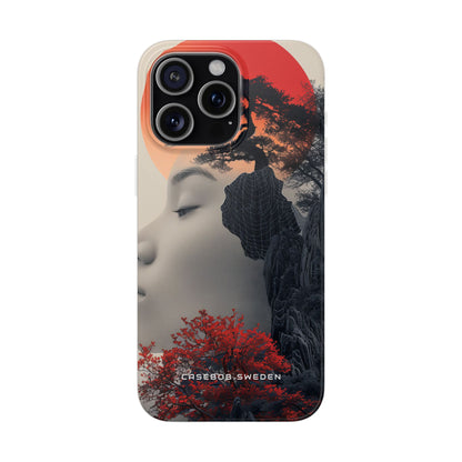 Surreal Zen Harmony iPhone 15 - Flexi Phone Case