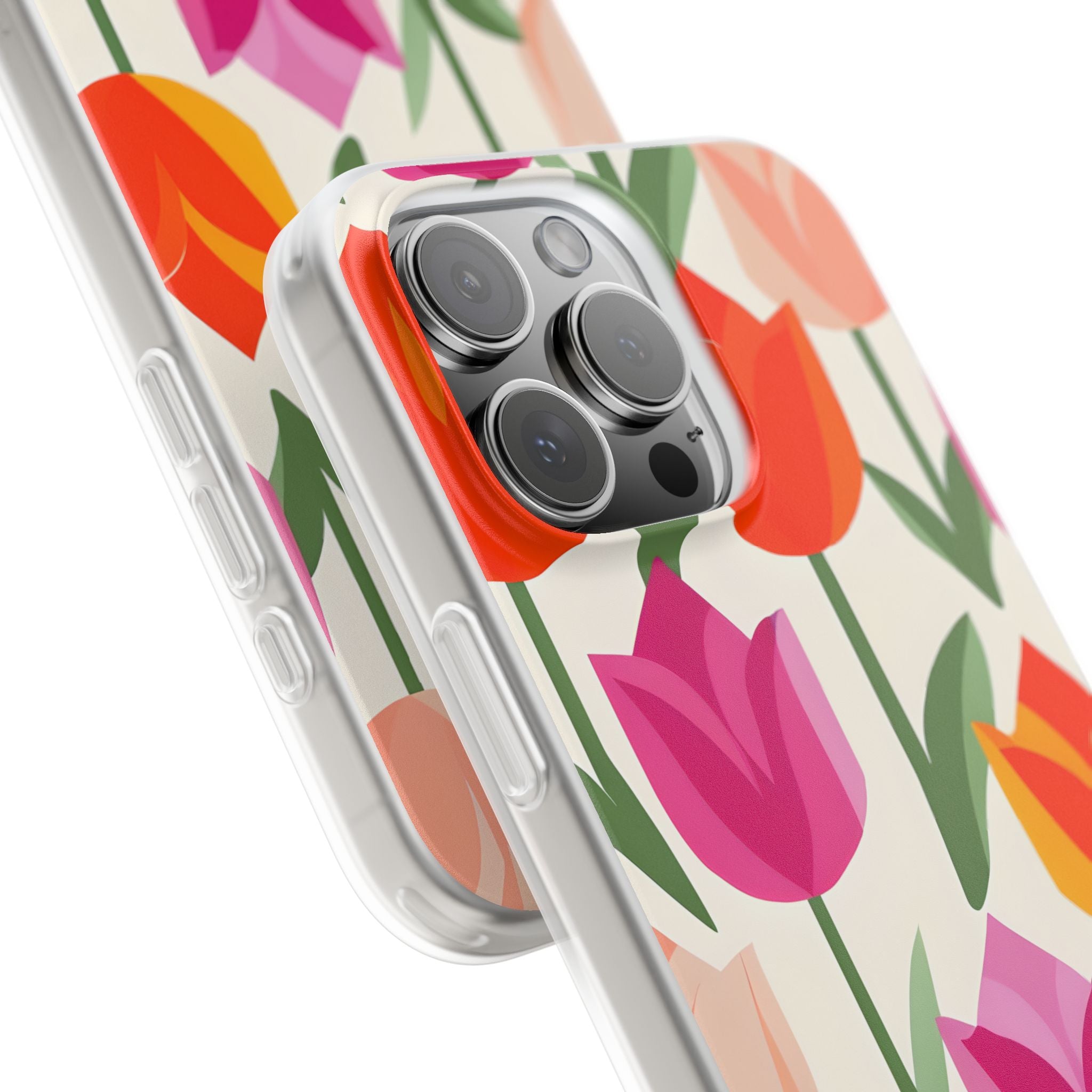 Tulip Harmony Green iPhone 16 Pro Max - Soft Case