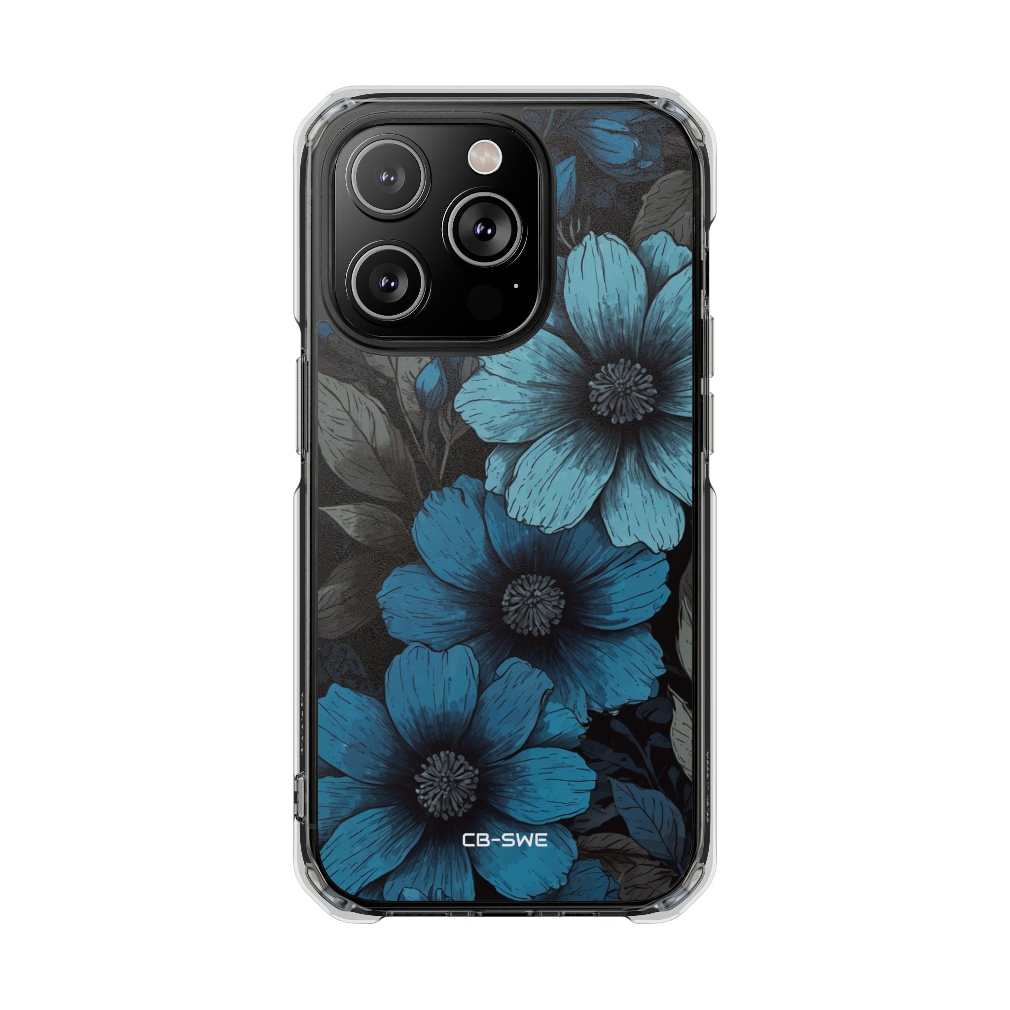 Flower Embrace Depth iPhone Case - Impact