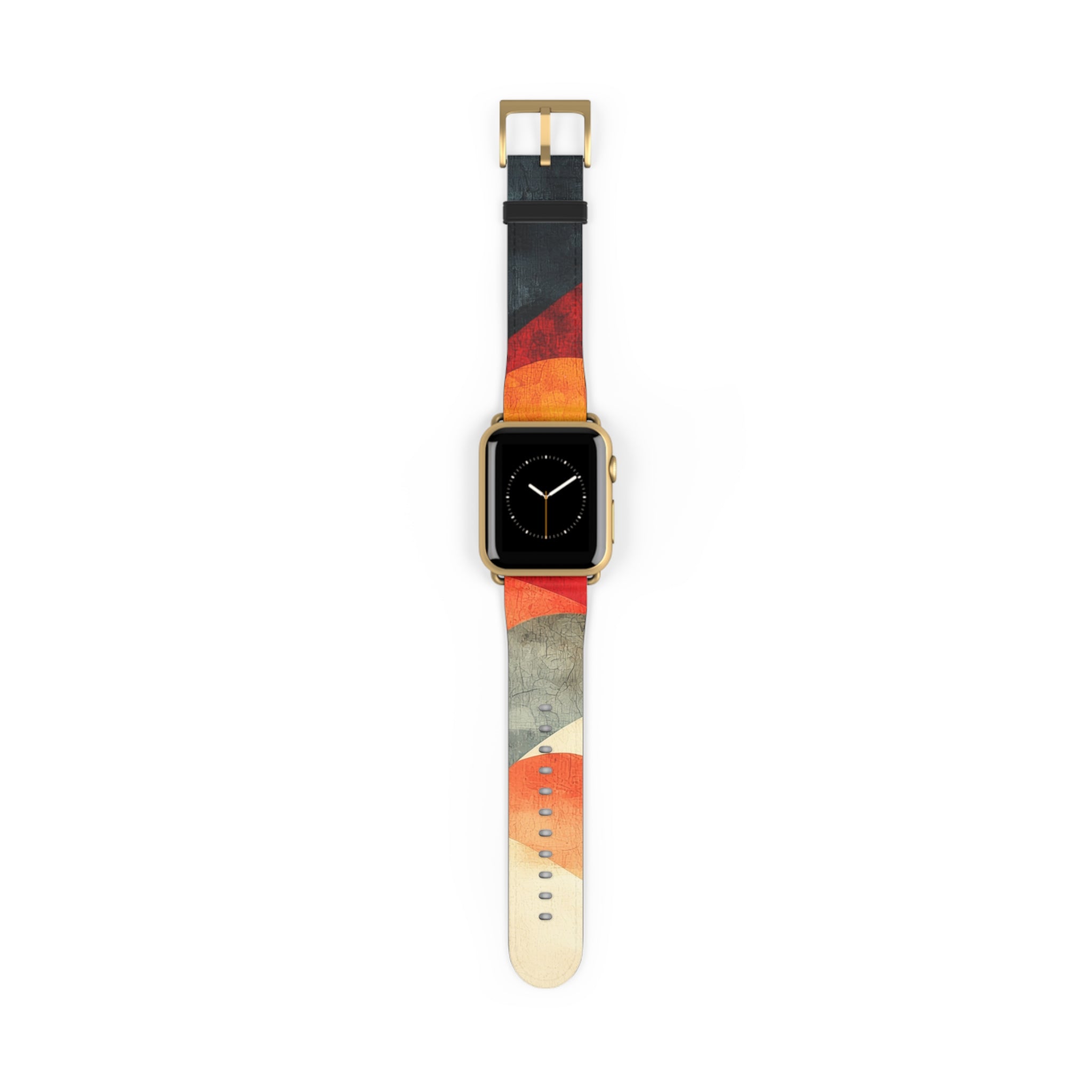 Crimson Ripples - Watch Band