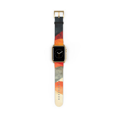 Crimson Ripples - Watch Band