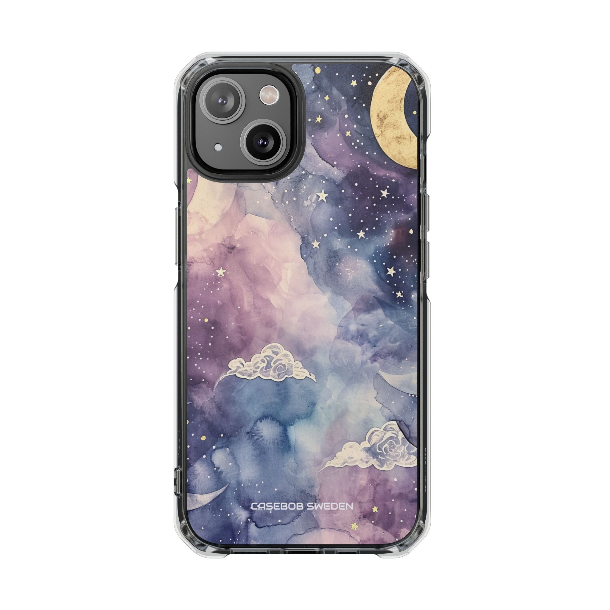 Dreamy Celestial Night - Clear Impact iPhone 14 Phone Case