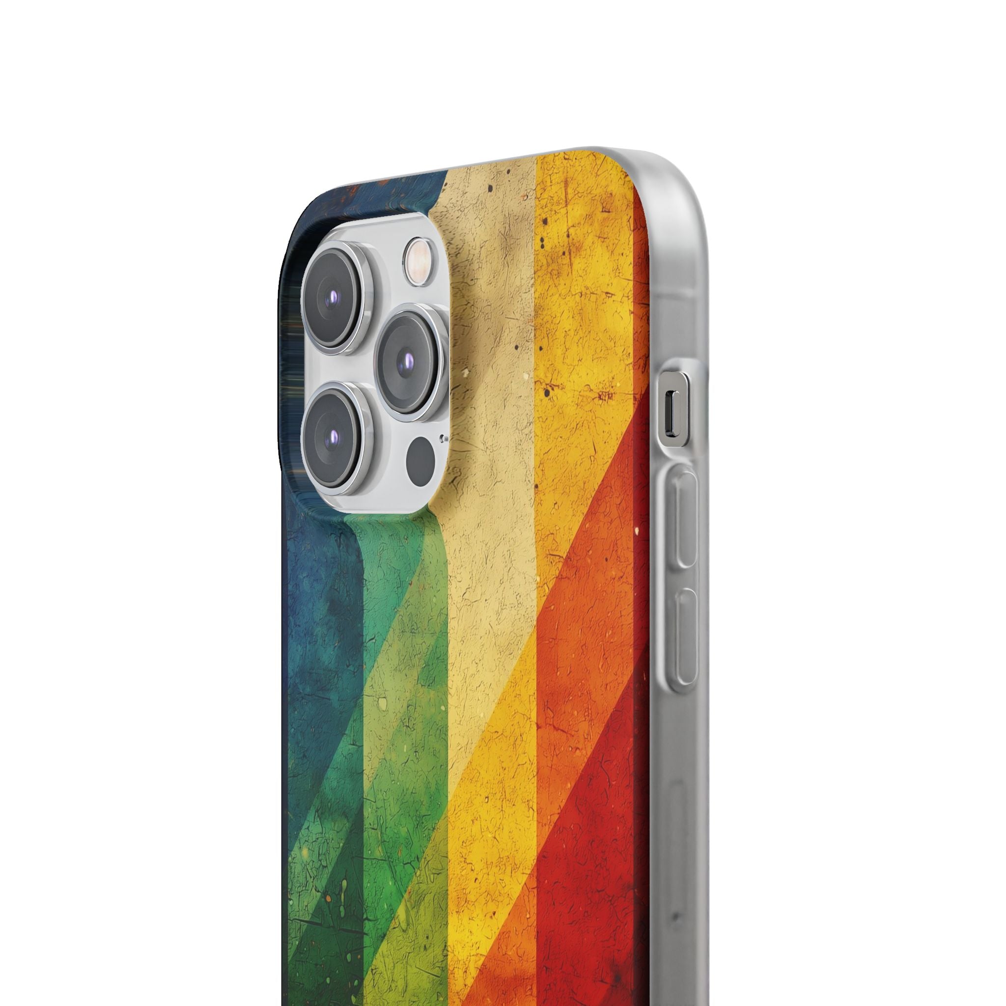 Diagonal Spectrum iPhone 14 Pro Max Case - Soft