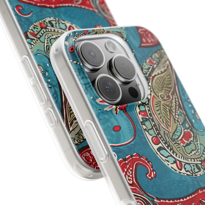 Vintage Paisley Elegance iPhone 16 - Flexi Phone Case