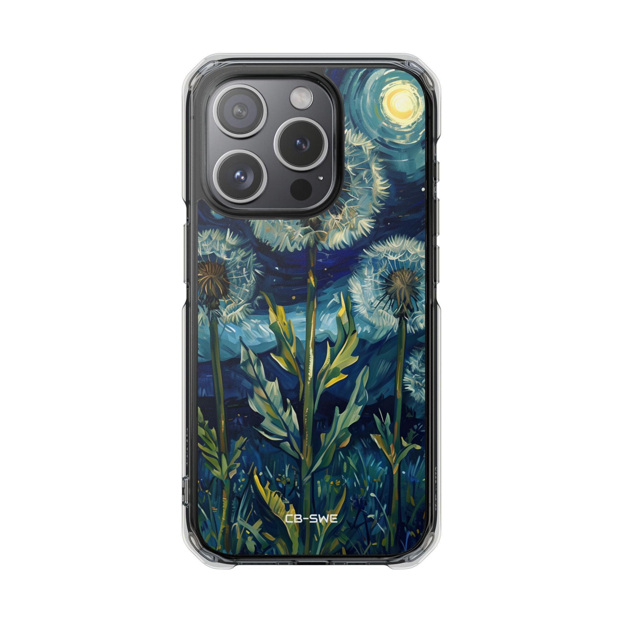 Dandelions Under Starlight iPhone Case - Impact