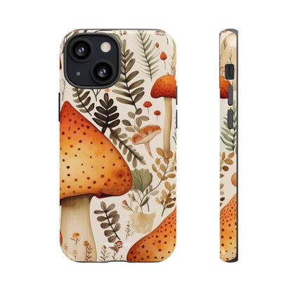 Mushrooms Sprout Cheerfully - iPhone Case