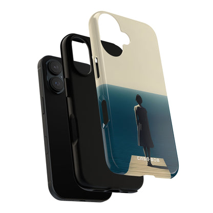 Pier Reflection iPhone 16 Plus Case - Tough