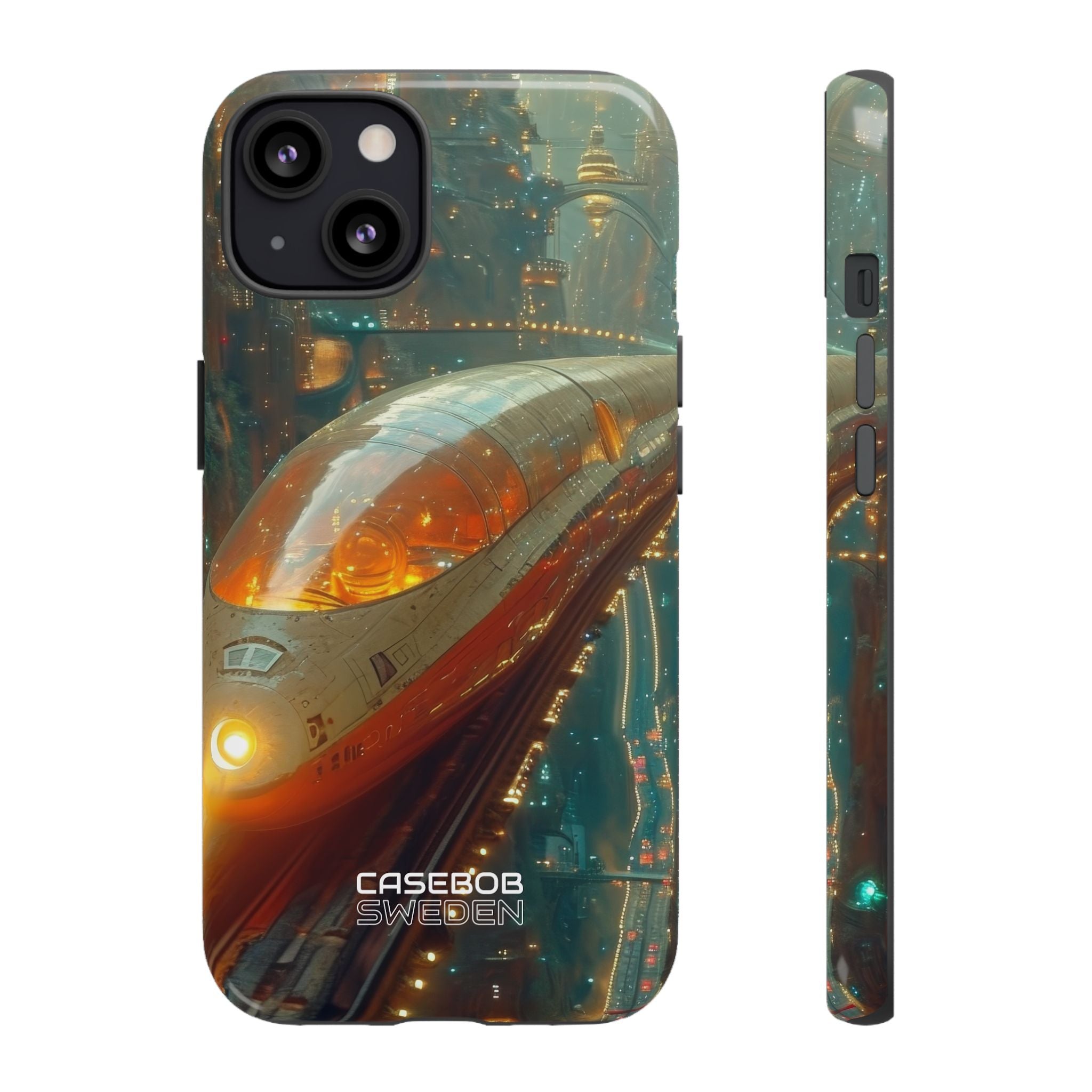 Futuristic Train Odyssey iPhone 13 - Tough
