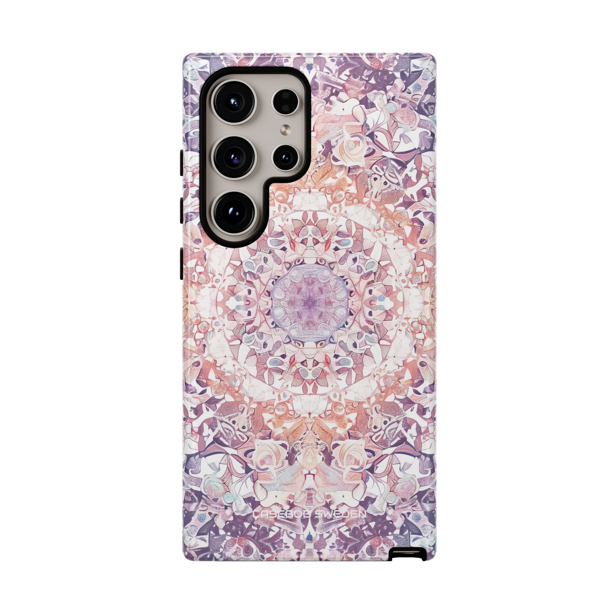 Purple Pink Mandala - Tough Samsung S24 Phone Case