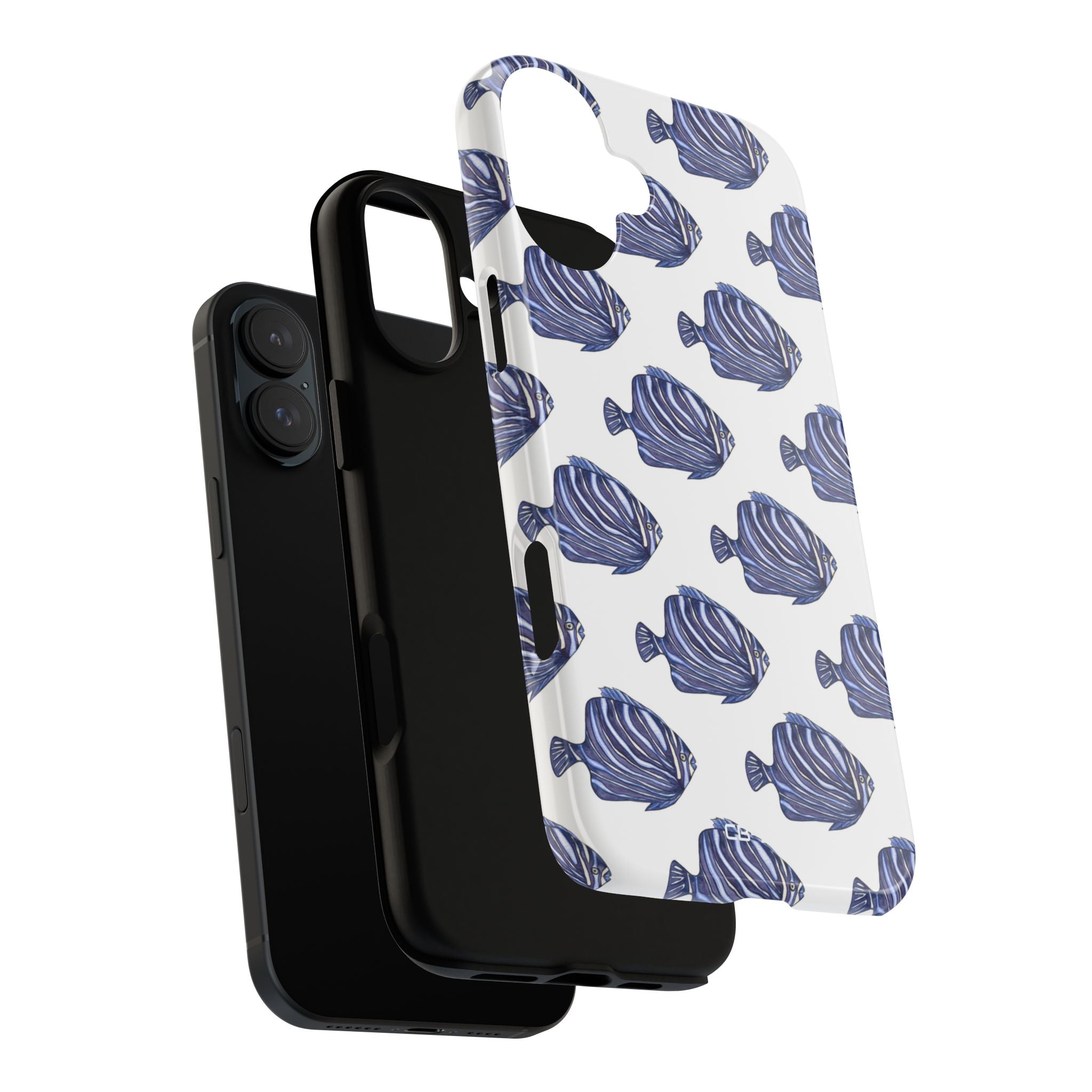Swimmers Dance Gracefully - iPhone Case