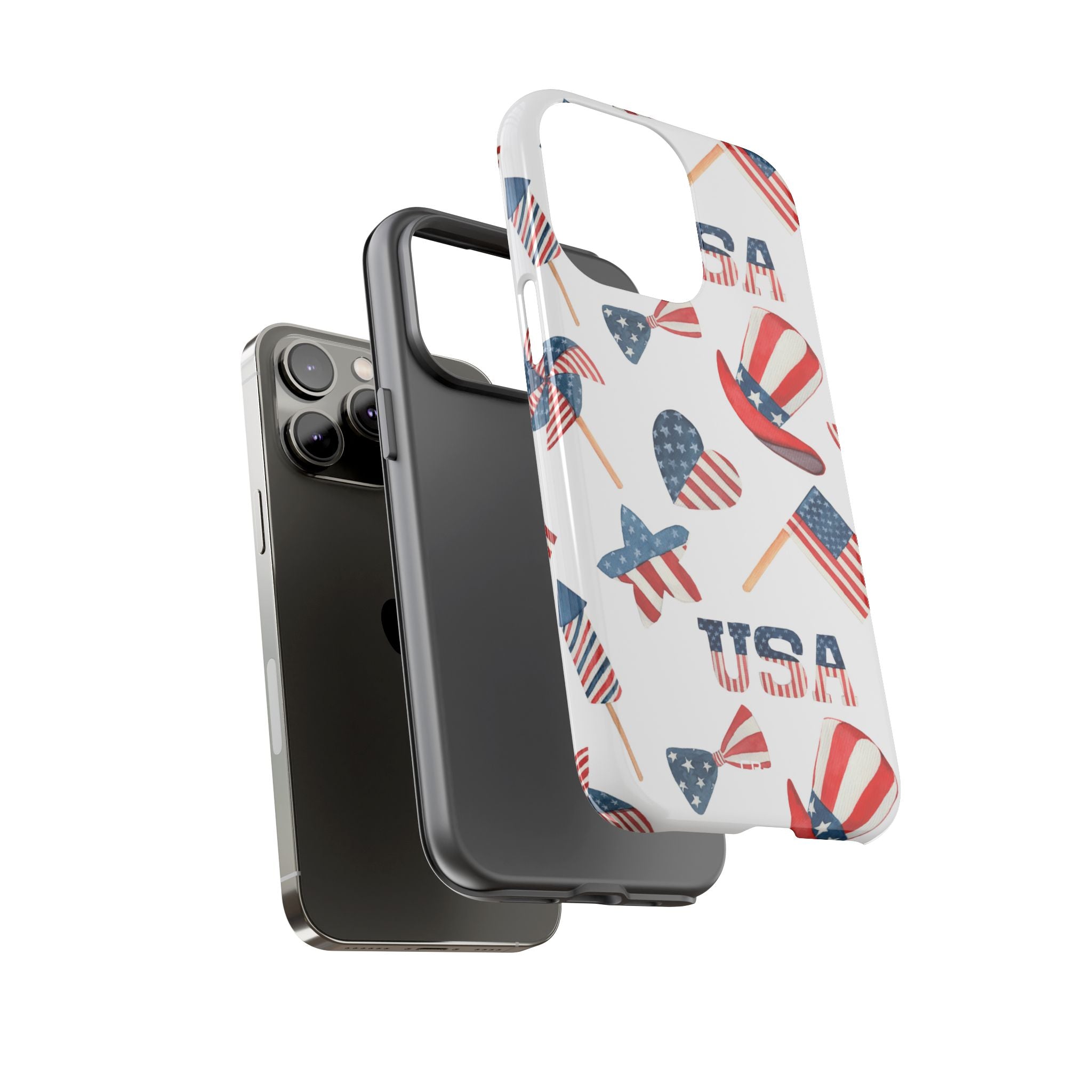 Fireworks Burst Bright - iPhone Case