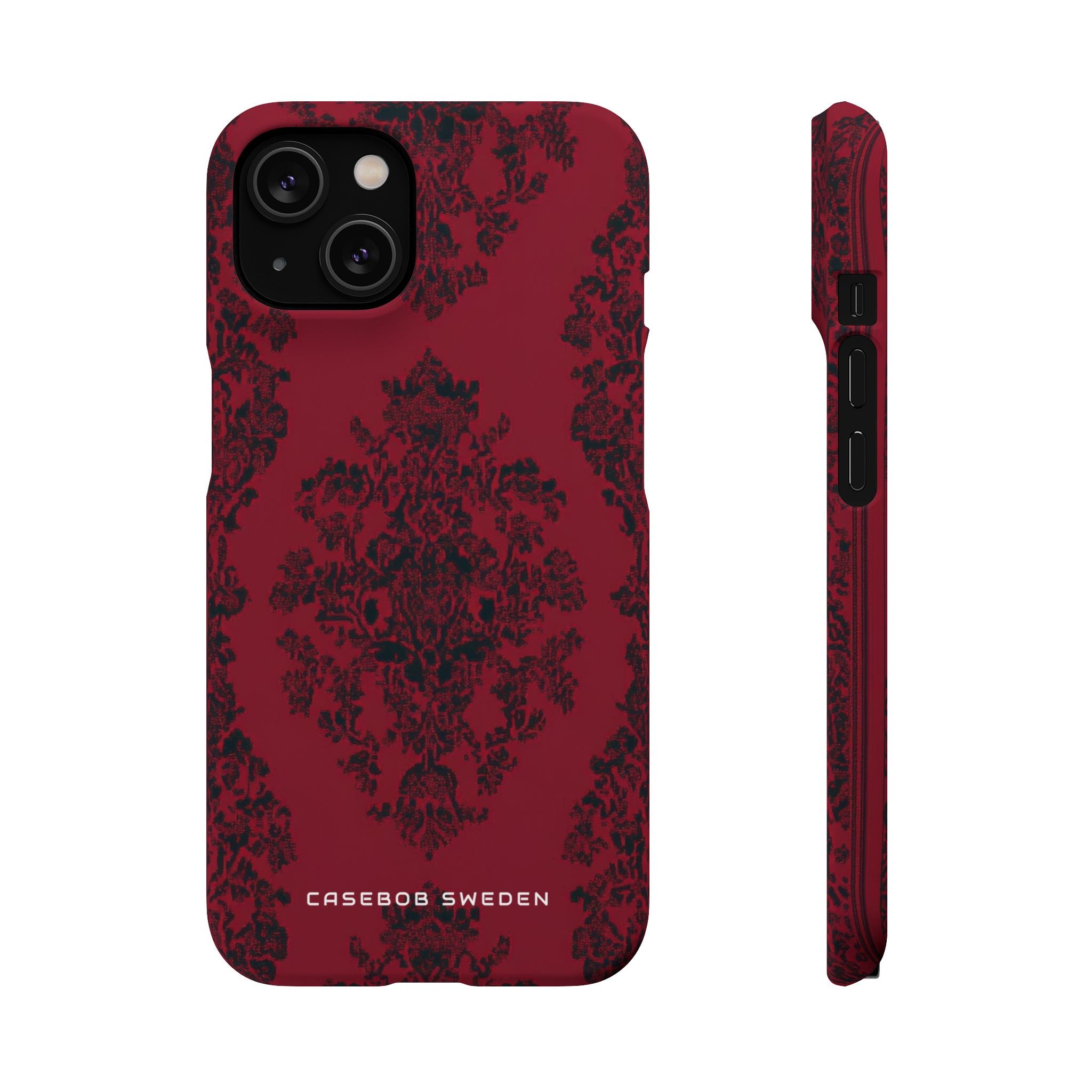 Gothic Crimson Elegance iPhone 14 - Slim Phone Case