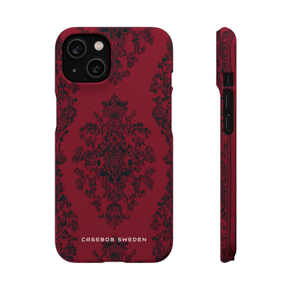 Gothic Crimson Elegance iPhone 14 - Slim Phone Case