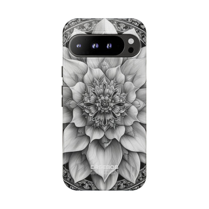 Cosmic Floral Mandala Google Pixel 9 - Tough