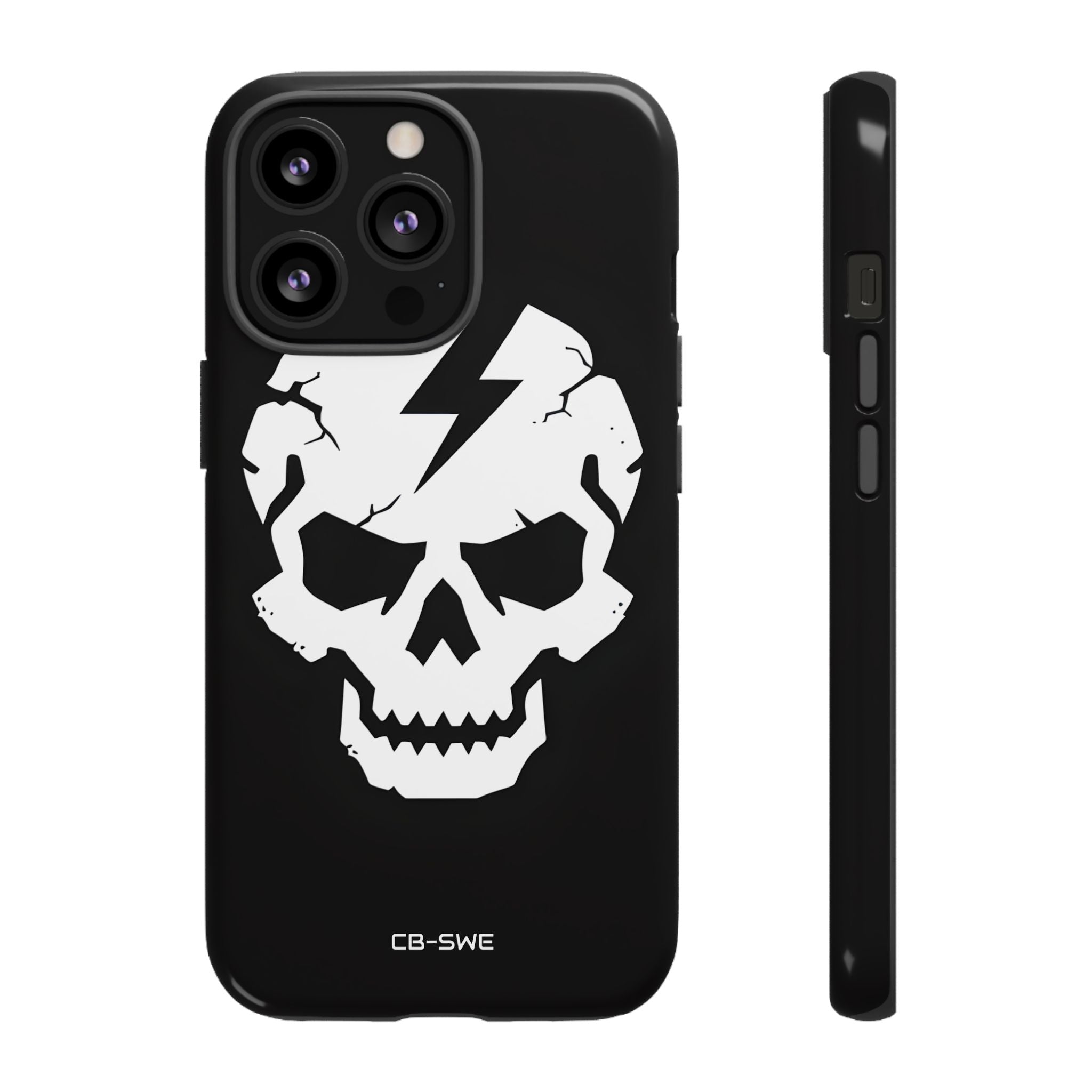 Cracked Skull Drama - iPhone Case