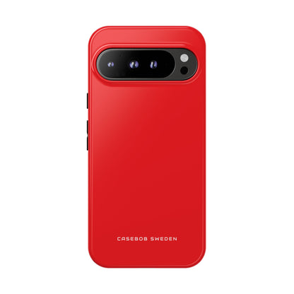 Vibrant Red Essence Google Pixel 9 - Tough Phone Case