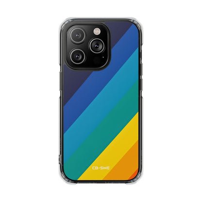 Diagonal Color Spectrum iPhone Case - Impact