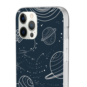 Cosmic Wanderer | Flexible Handyhülle für iPhone