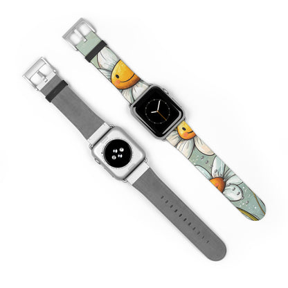 Smiling Daisies Burst - Watch Band