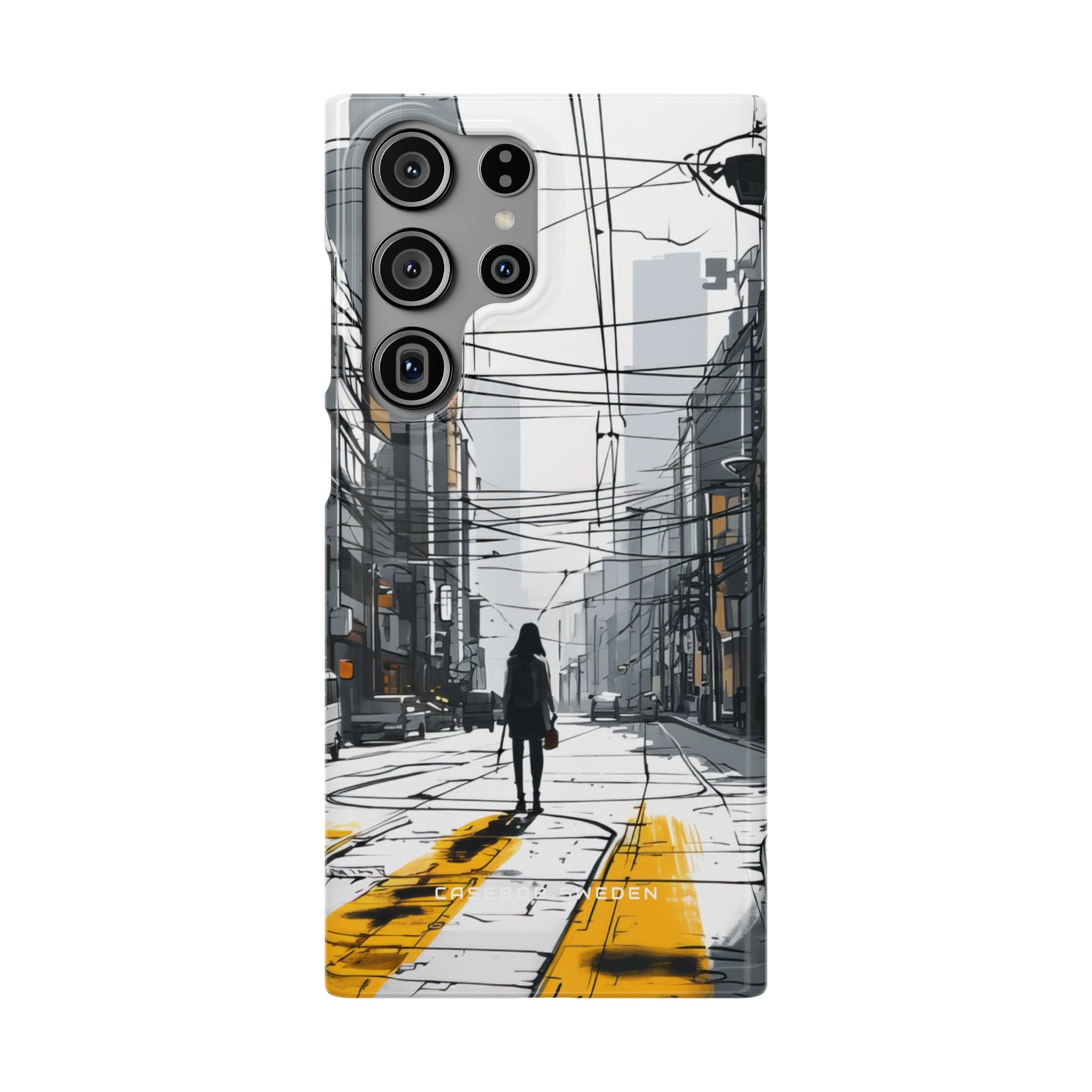 Urban Noir Streetscape Samsung S23 - Slim Phone Case