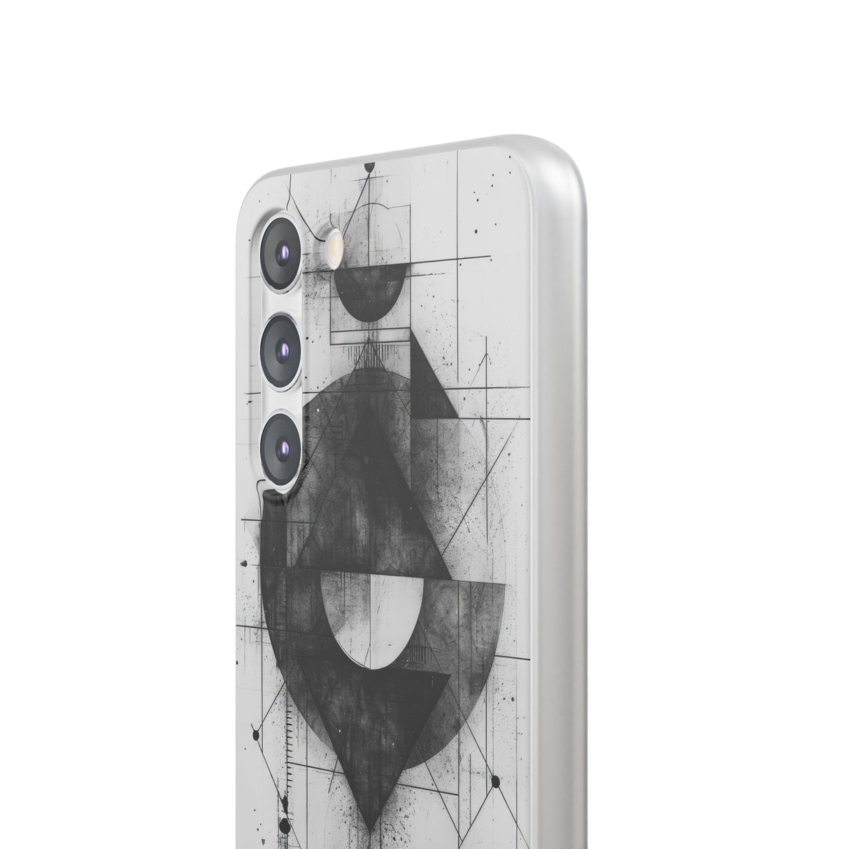 Monochrome Geometry | Flexible Phone Case for Samsung Galaxy