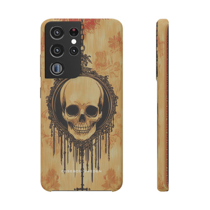 Gothic Skull Elegance Samsung S21 - Slim Phone Case