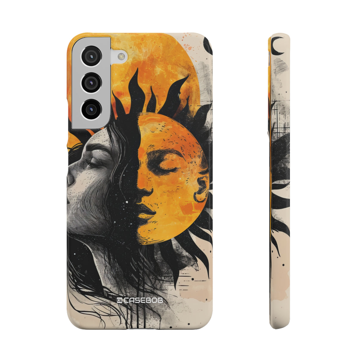 Sunlit Duality | Slim Phone Case for Samsung