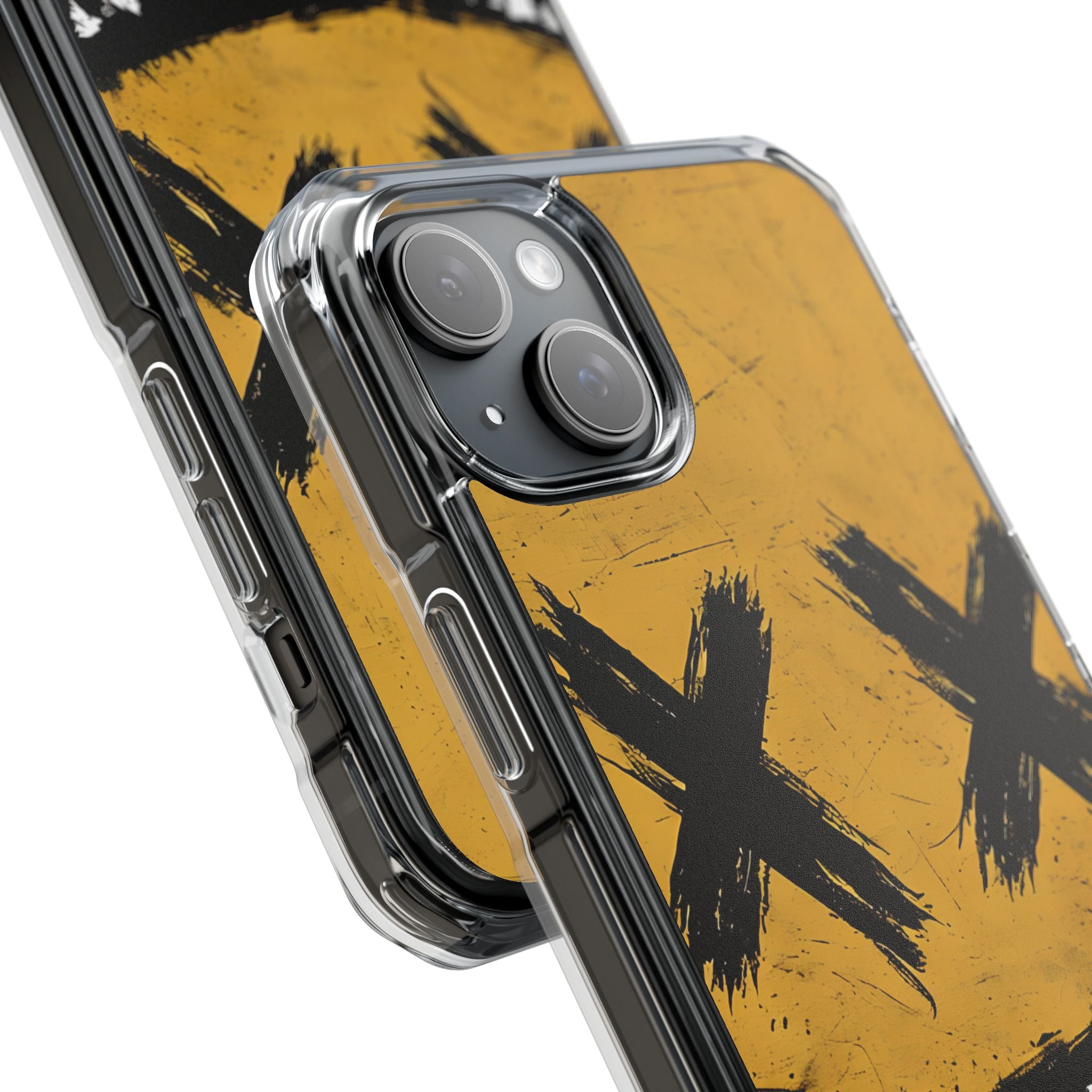 Jagged Smile Yellow iPhone 15 Plus Case - Impact