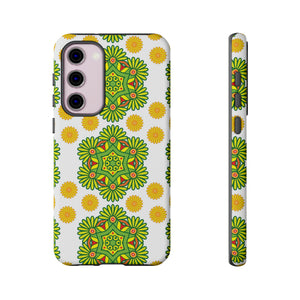 Lime Mandela - Protective Phone Case