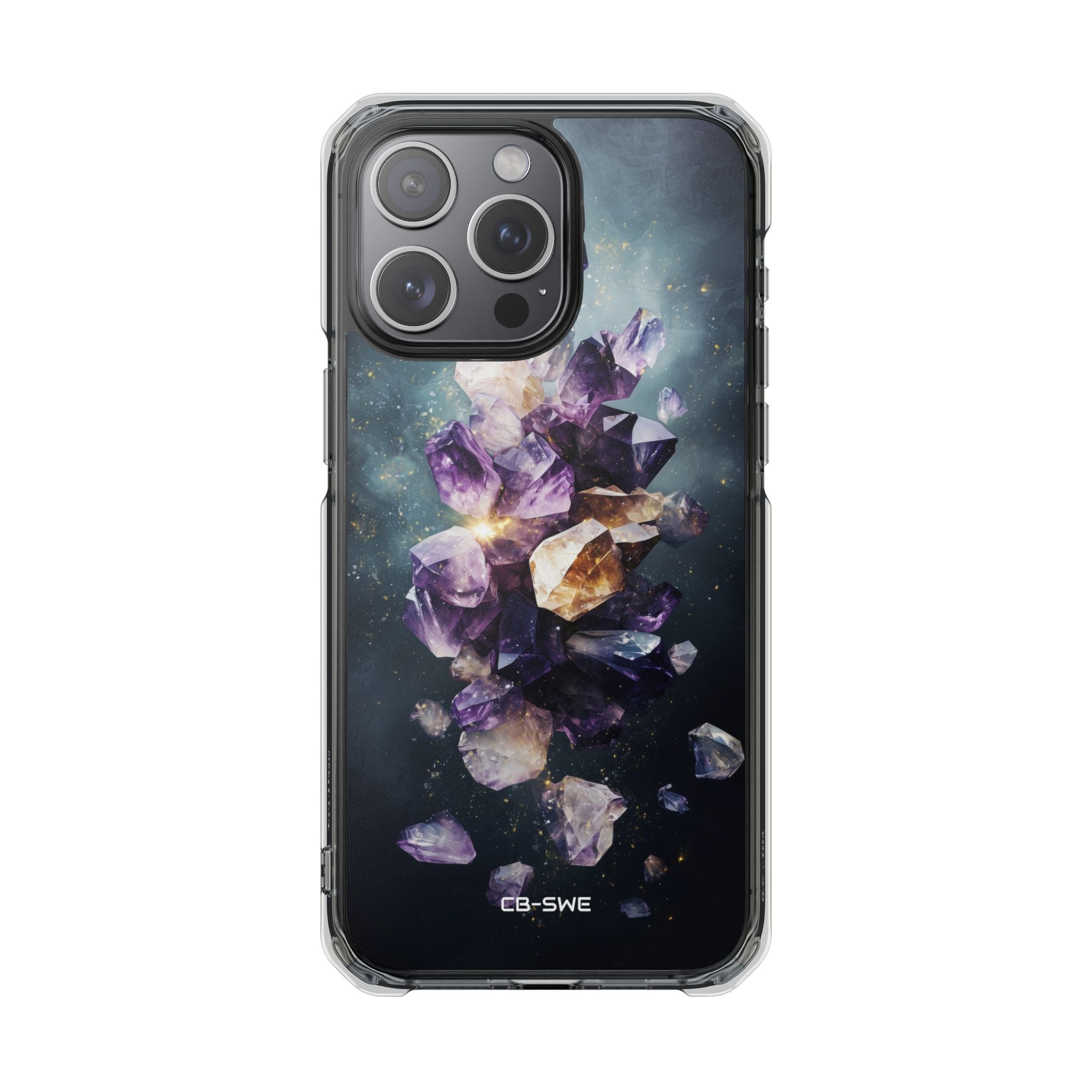 Crystal Forms Emerge iPhone Case - Impact